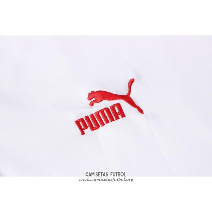 Chandal del AC Milan Manga Corta 2021/2022 Blanco